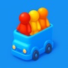 Color Bus Trip icon