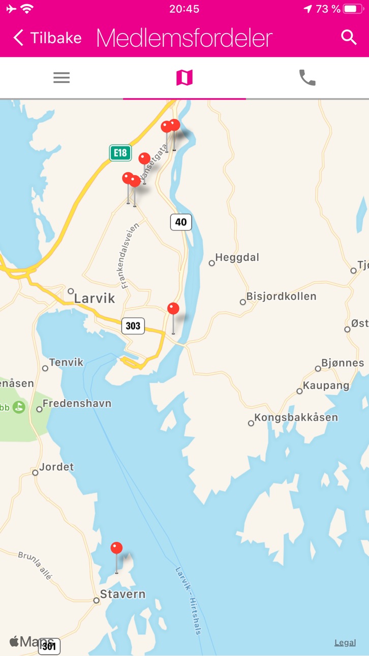 iPhone screenshot