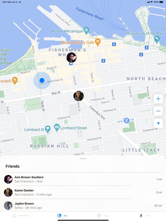 Screenshot #4 pour Localiser mes amis phone iMapp