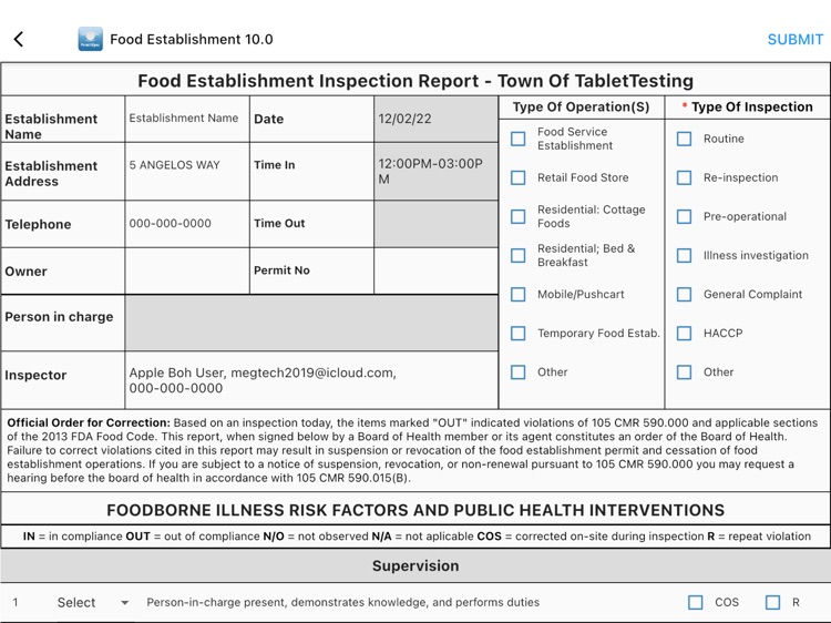PermitEyes Health Inspection screenshot-5