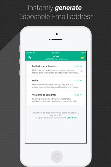 Temp Mail - Temporary Email