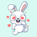 Icon for Adorable Bunny Stickers Set - Sumit . App