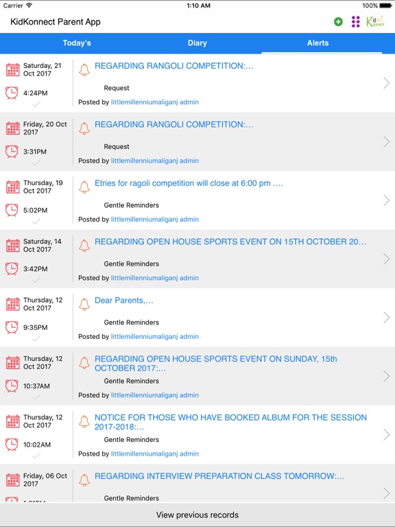Screenshot #6 pour KidKonnect Parent App