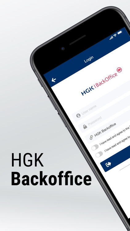 HGK BackOffice