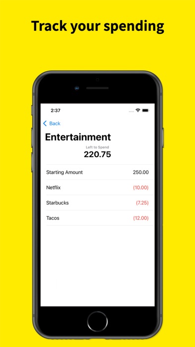 Simply Budget - easy budgeting Screenshot