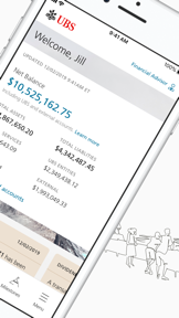 UBS Wealth Management screenshot