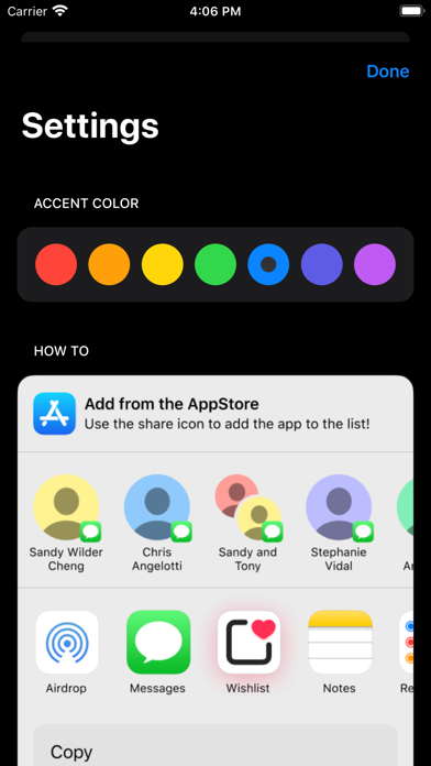 Apps Wishlist Screenshot 5 of 5