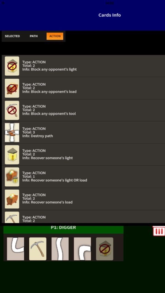 #2. Saboteur Card Game (iOS) Av: Yong Yong Khoo