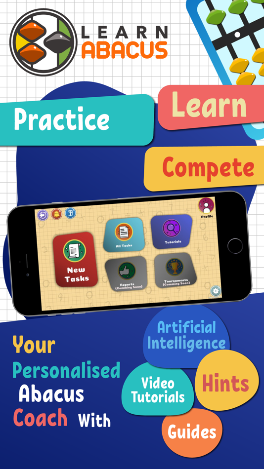 #1. Learn Abacus (iOS) By: Dweek Studios