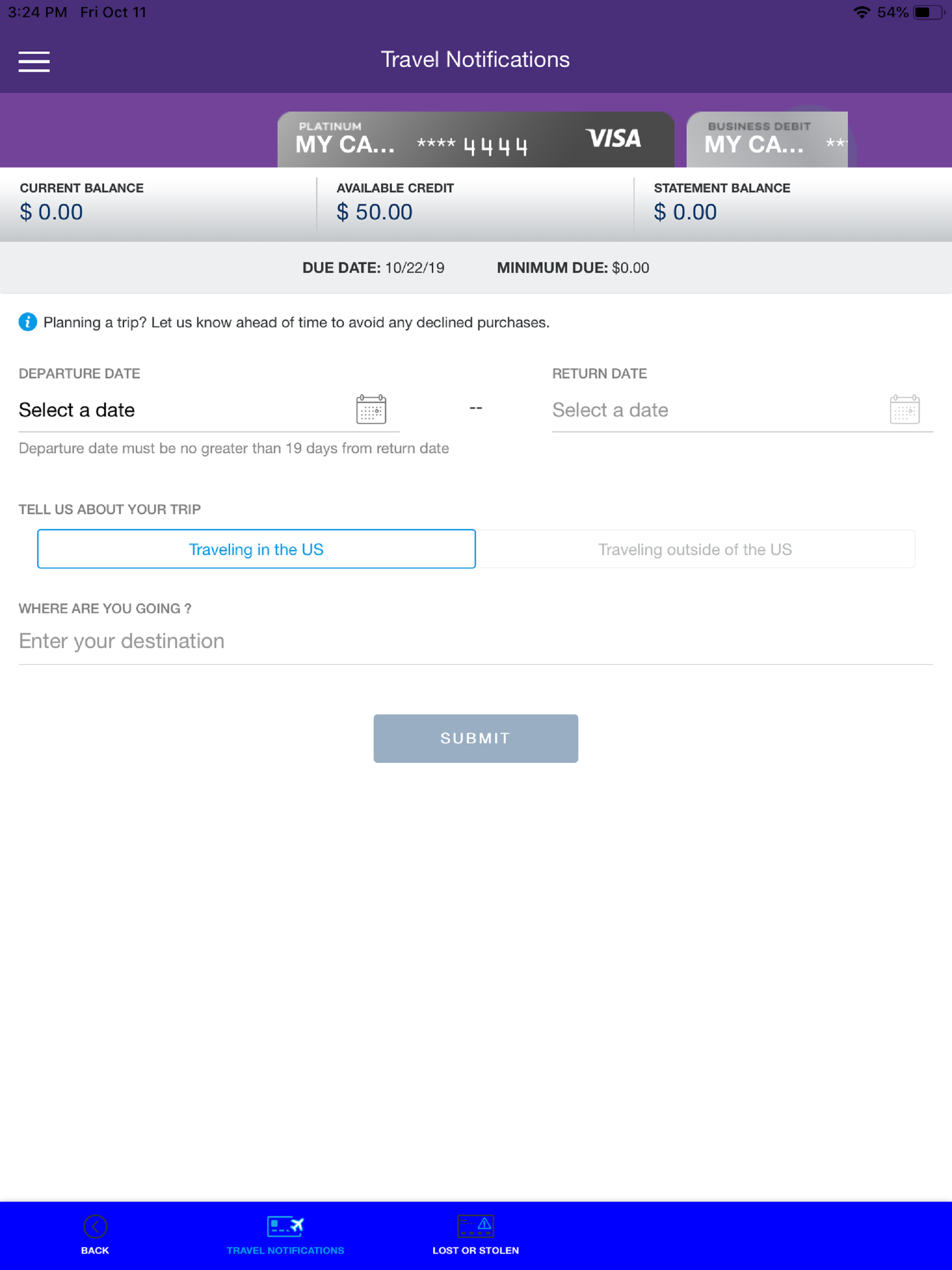 MECU Cards App