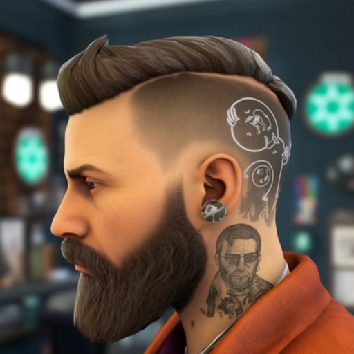 Barber Shop Hair Cut Sim 3D icon