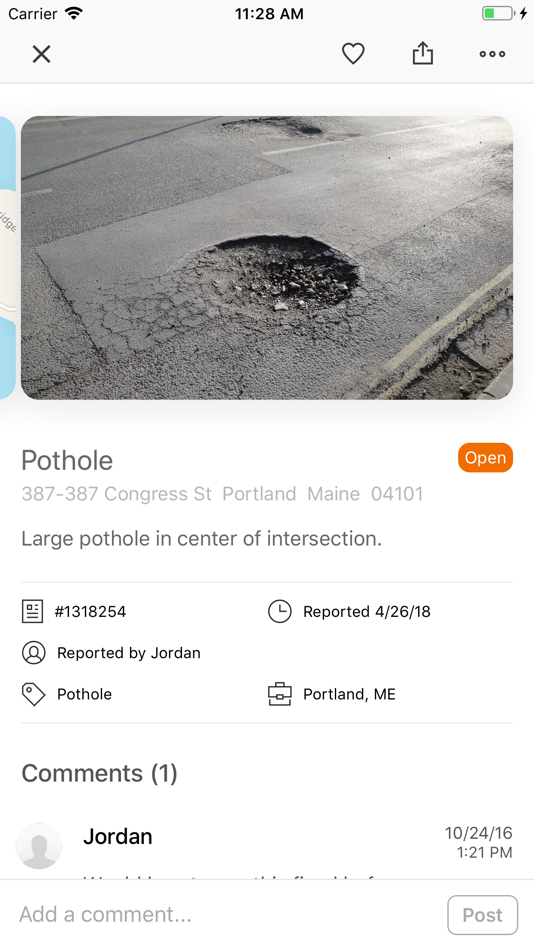 #3. Fix It! Portland. (iOS) Podle: City of Portland, Maine