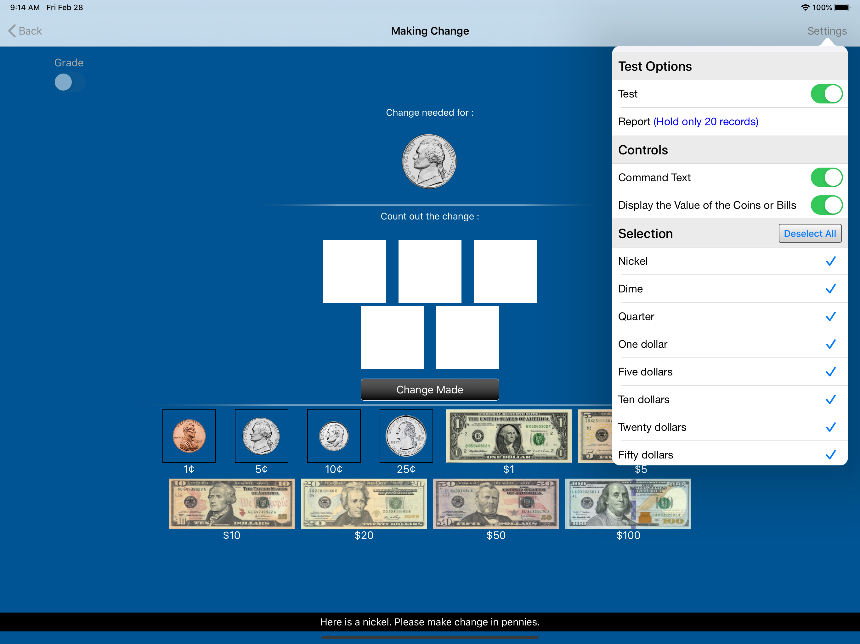 Making Change USD screenshot 4