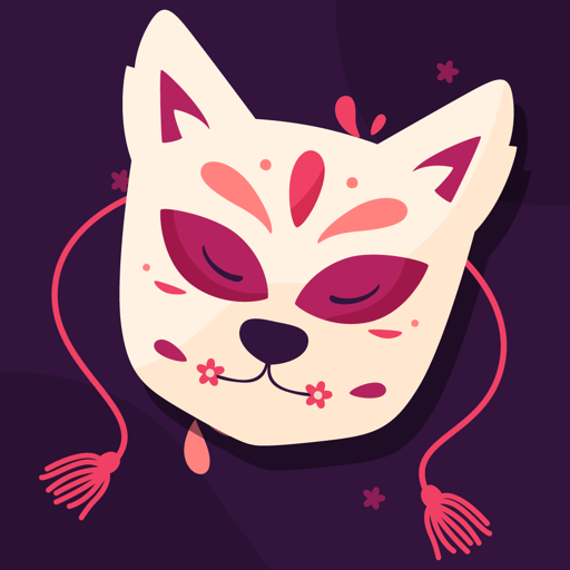 Animated CAT HEADS Stickers