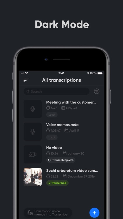 Transcribe - Speech to Text screenshot-6