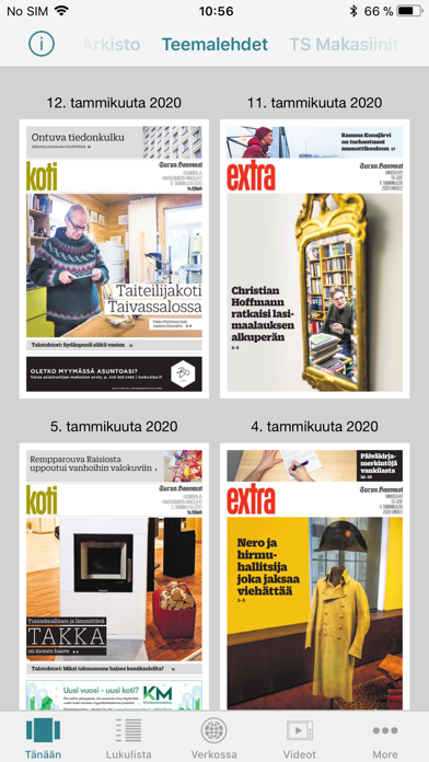 Turun Sanomat näköislehti Screenshot