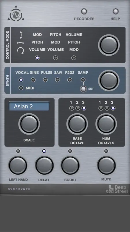 GyroSynth screenshot 1 of 3