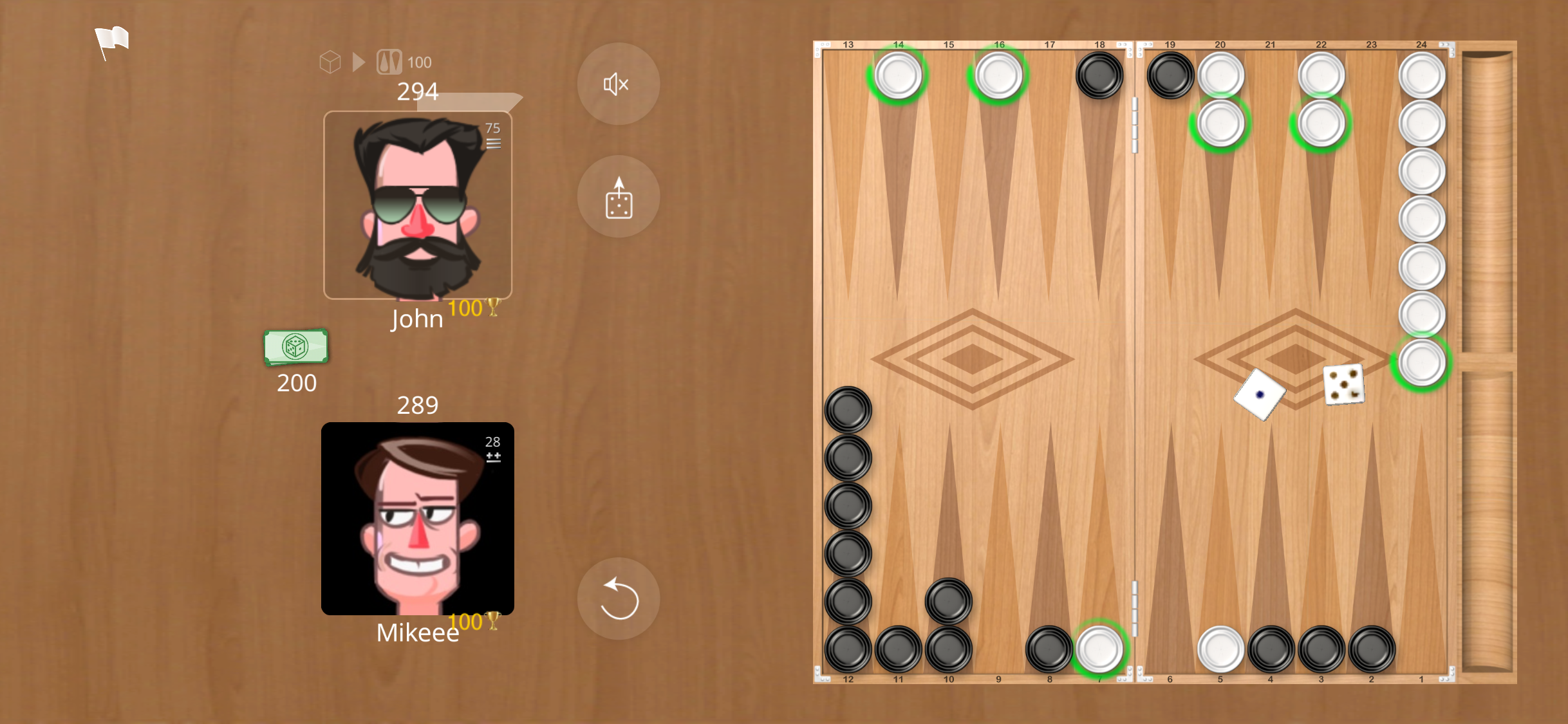 Backgammon Narde Online