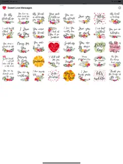 Sweet Love Messages iPad image 2