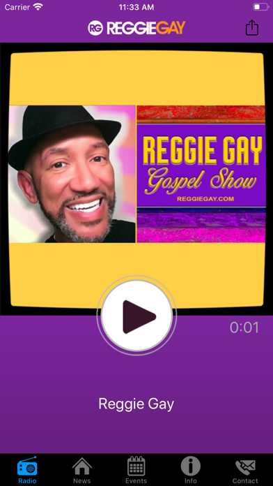 Reggie Gay - Gospel Music Screenshot