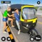 Real Tuk Tuk Rickshaw Driver game Modern Tuk Tuk Auto 3D Rickshaw games