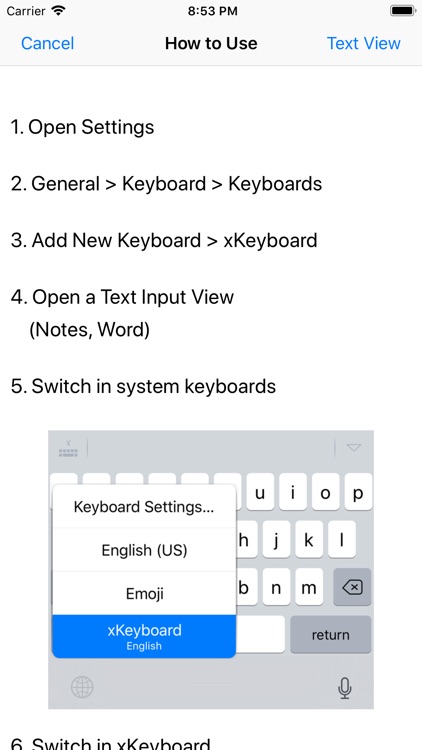 xKeyboard - Custom Keyboard screenshot-7