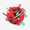 Red Dot Cricket icon