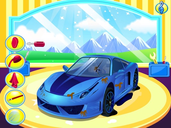 Repair Sports Car iPad screenshot