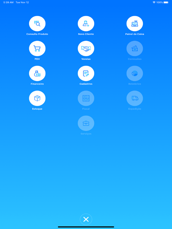 SIGE Mobi - PDV para celulares iPad screenshot