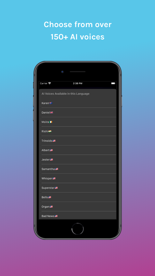 #7. Convo: Talk to AI Companions (iOS) Podle: Disrupt Logic Inc.