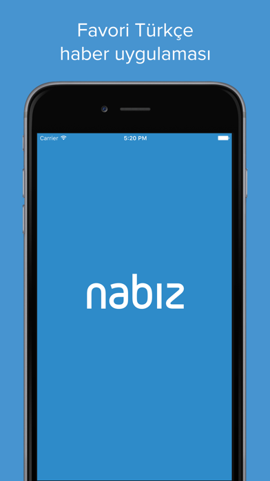 Nabız: Size Özel Anlık Haber Screenshot