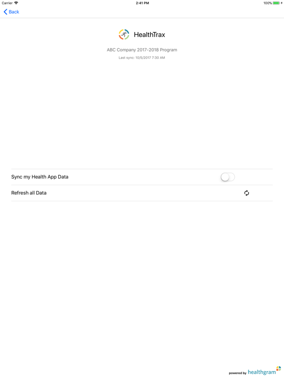 Screenshot #6 pour Healthgram App