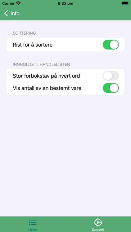 Min Handleliste screenshot-8