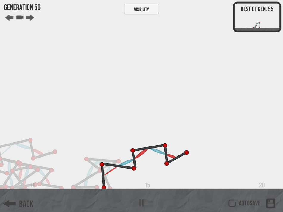 #2. Evolution - Learning Creatures (iOS) Bởi: Keiwan Donyagard