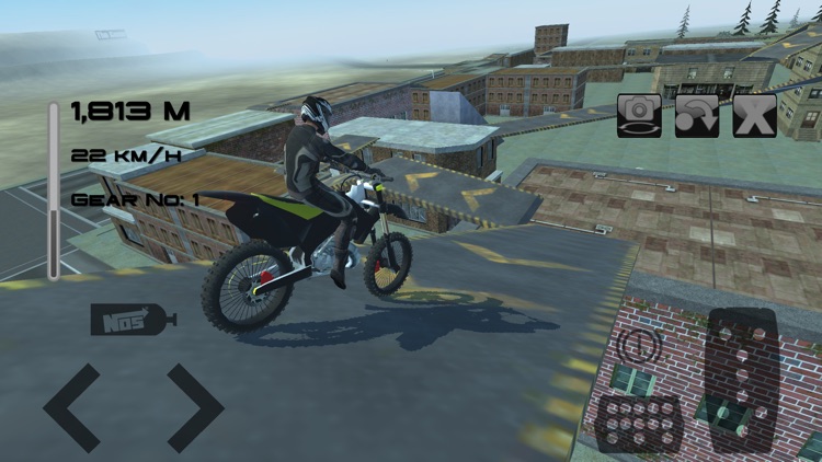 Fast Motorcycle Driver