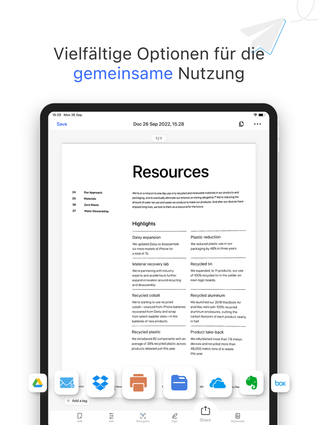 ?TinyScan: PDF Scanner App Screenshot