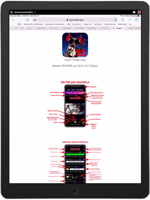 MyOS Radio Music Player iPad screenshot 5 - Music app