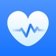 Blood Pressure and Heartbeat app icon - Medical app for iPhone