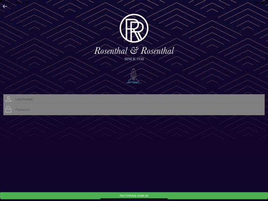 Rosenthal Capital Group iPad screenshot 2 - Business app