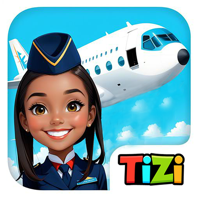 Tizi Town Kids Airplane Games