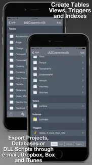 sqled - sql datenbank manager iphone bildschirmfoto 4