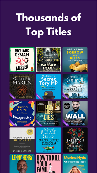 xigxag: Audiobooks, but Better Screenshot