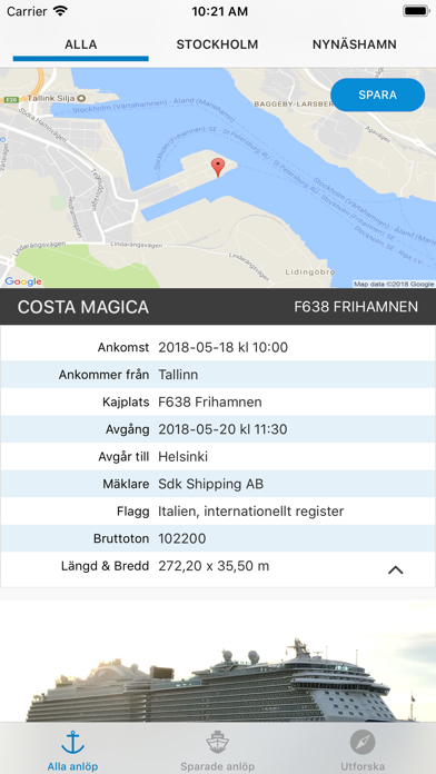 Cruise Stockholm Screenshot