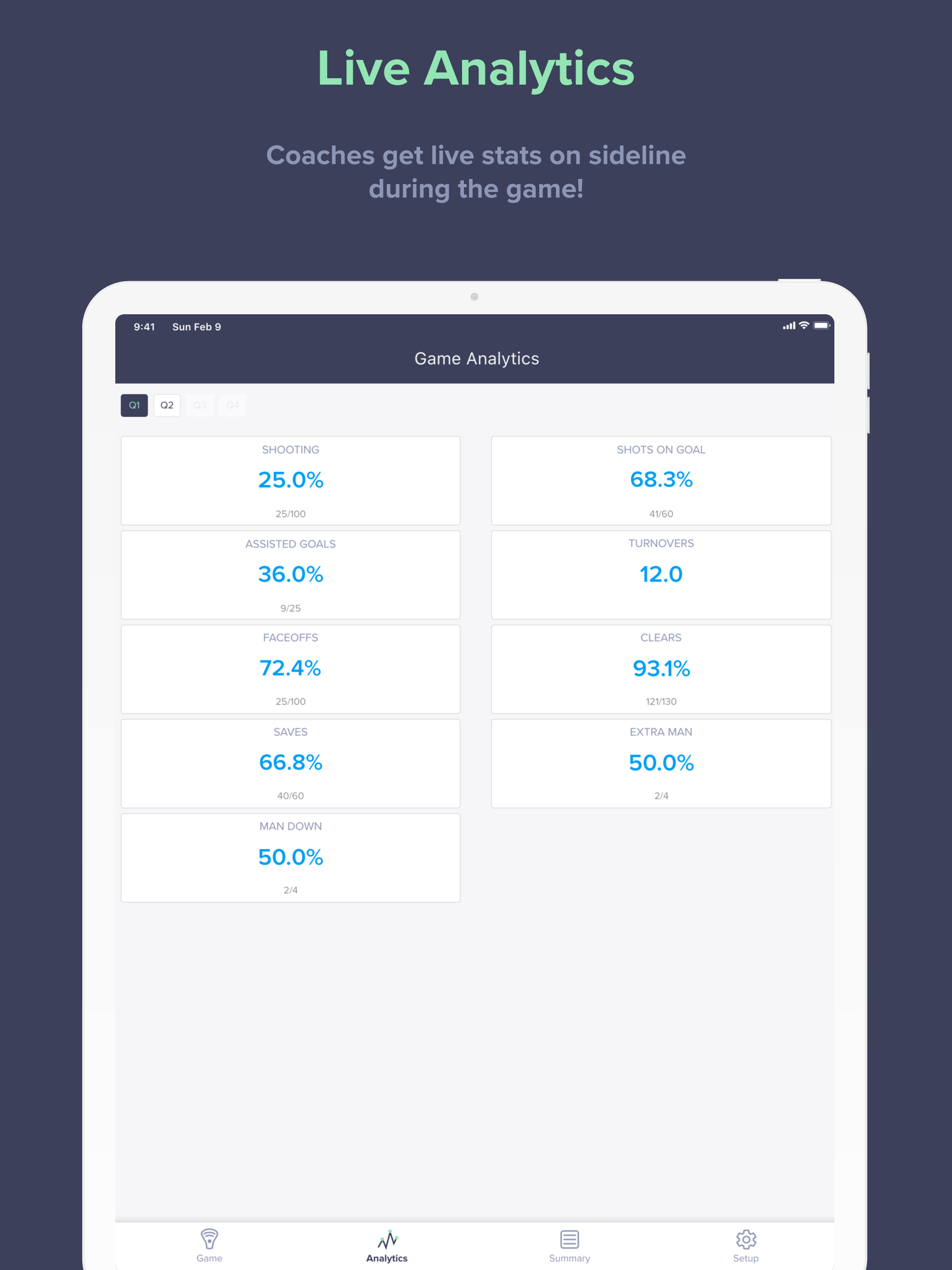 SquadProfile - Lacrosse Stats screenshot 9