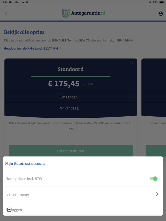 Autotrust.nl app screenshot 3