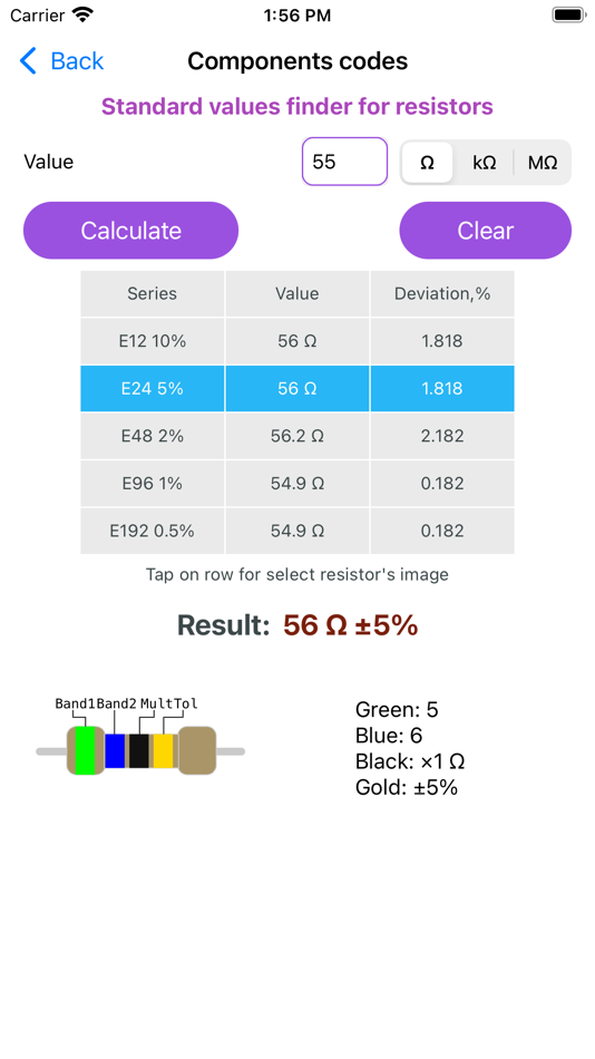 #6. Electronic Circuits Calculator (iOS) 由: ALG Software Lab