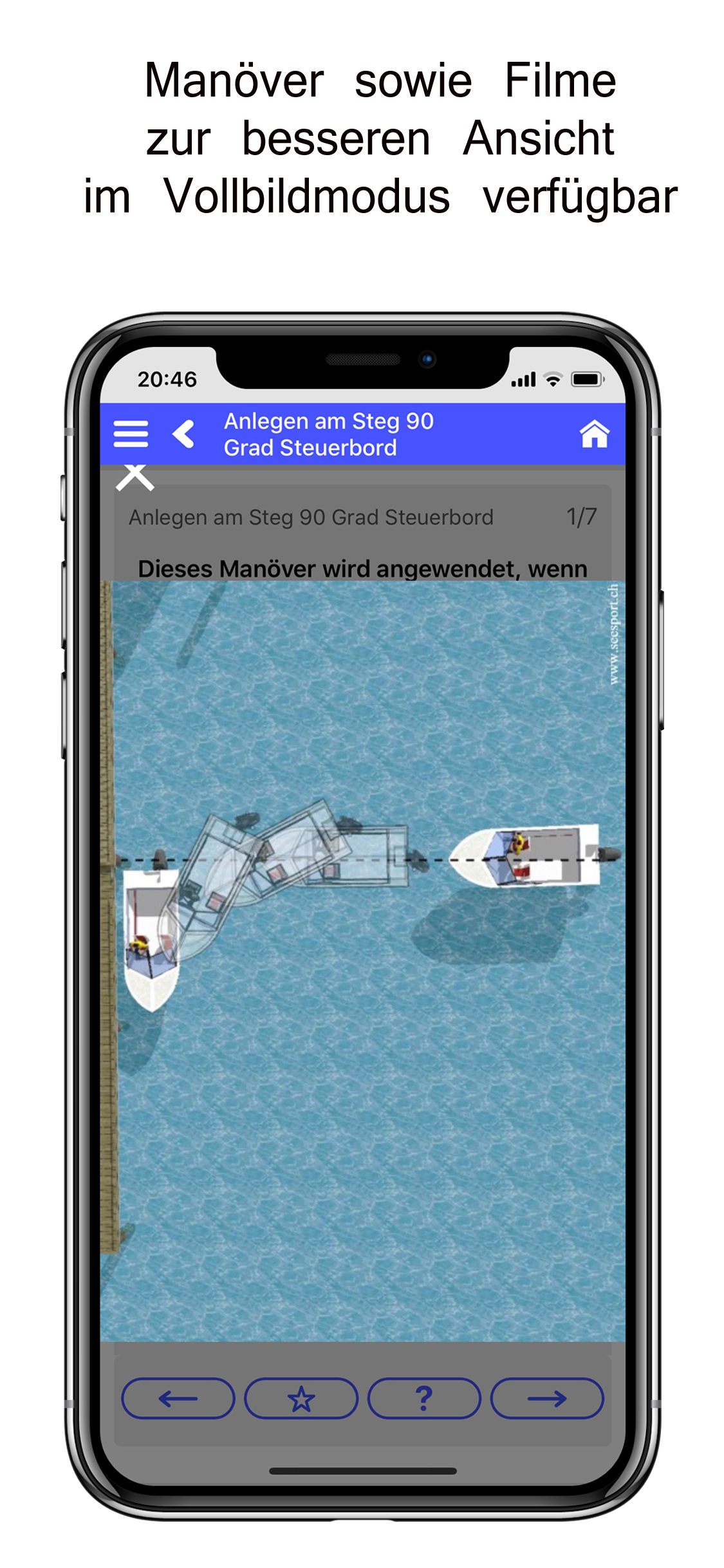 Bootsmanöver Z-Antrieb screenshot 7