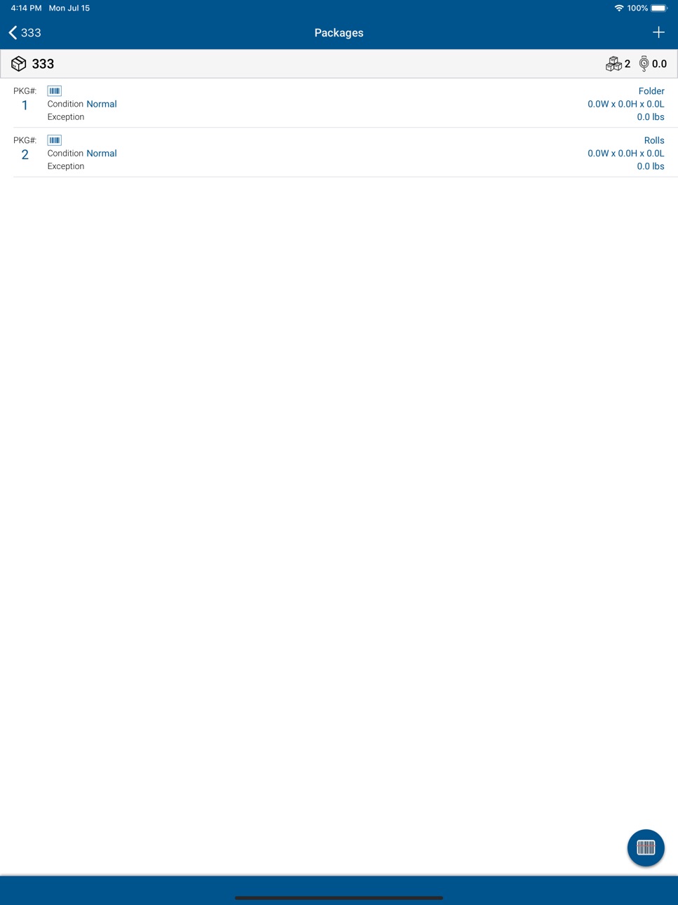 iPad screenshot