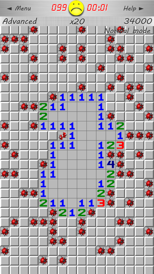 #1. Classic Minesweeper :) (iOS) 由: Chaohsien Lee