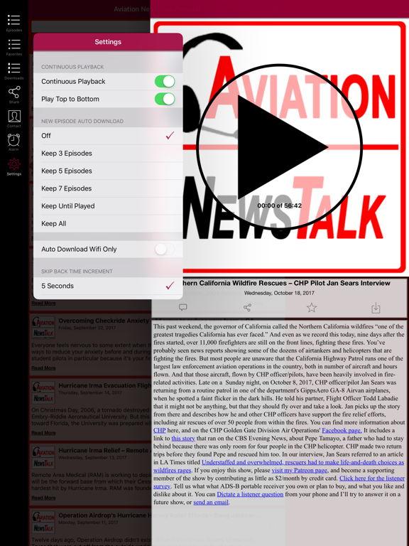 Aviation News Talk iPad screenshot 3 - Entertainment app